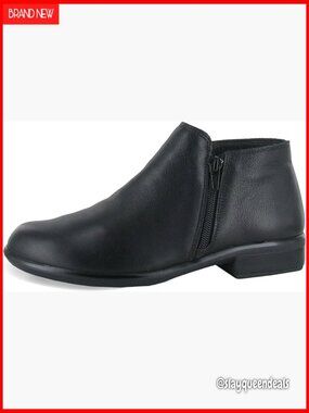 Women's Ankle Boots with Cork Footbed, 1.5" Heel, Narrow Fit